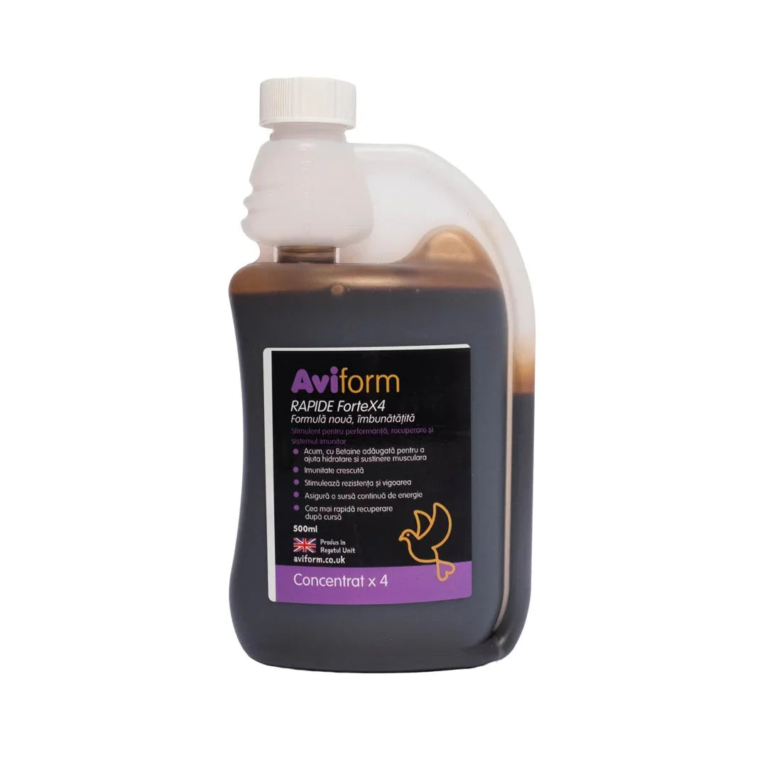 Rapide ForteX4 Aviform supliment energie și rezistență porumbei 500 ml DalisPet