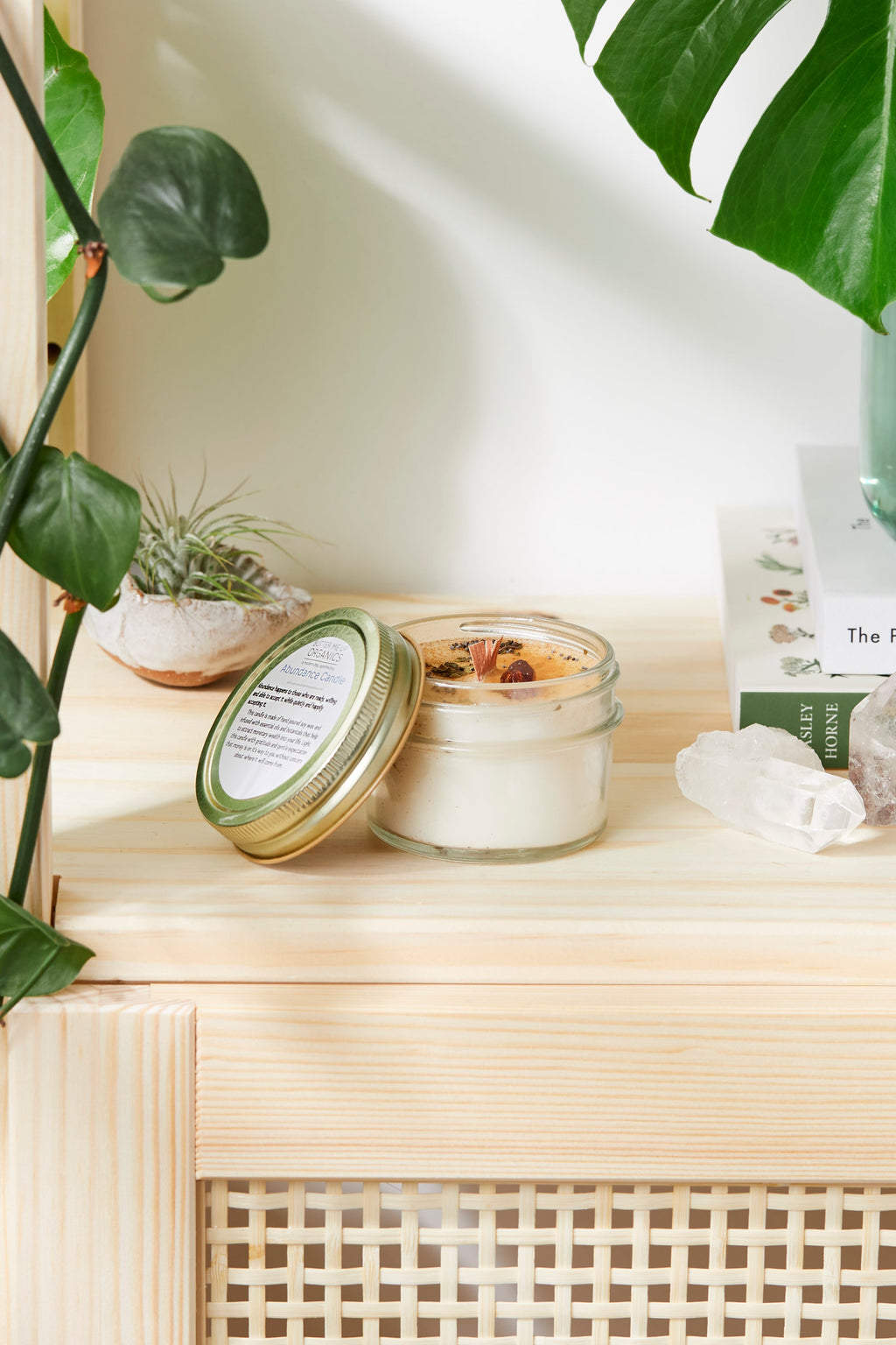 Abundance Candle / Ritual Candle / Intention Candle / Hand Poured - Cart2u.ro