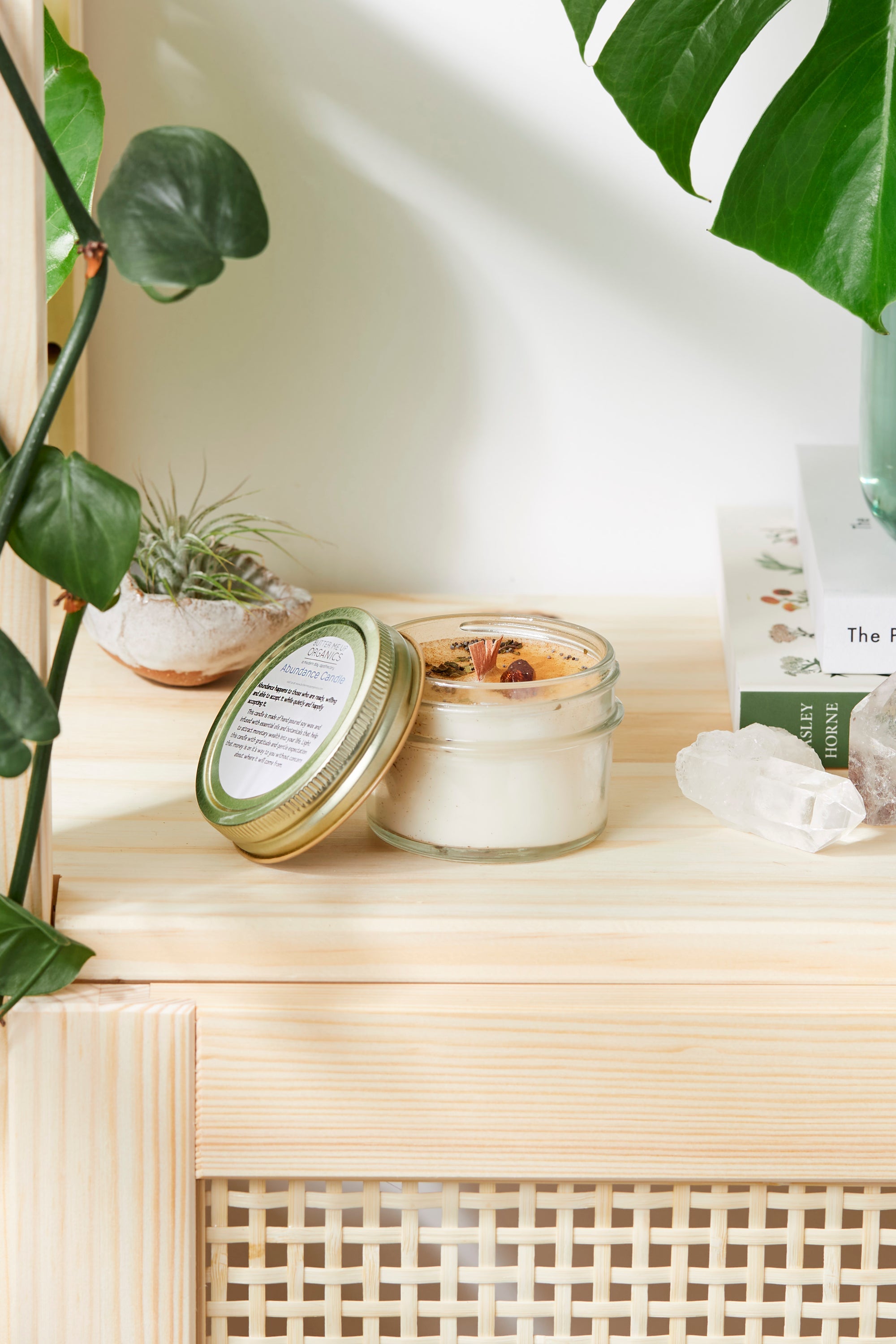 Abundance Candle / Ritual Candle / Intention Candle / Hand Poured - Cart2u.ro