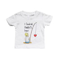 I Hooked Daddy's Heart Baby Shirt - Cart2u.ro