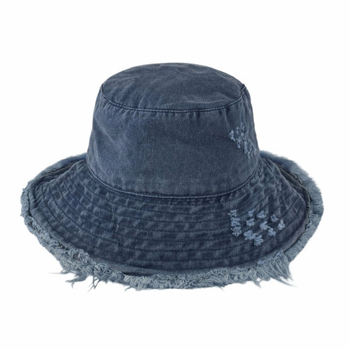 Frayed Bucket Hat - Cart2u.ro