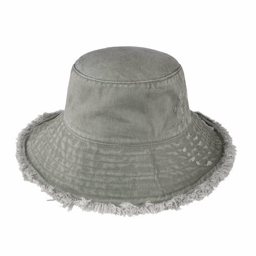Frayed Bucket Hat - Cart2u.ro