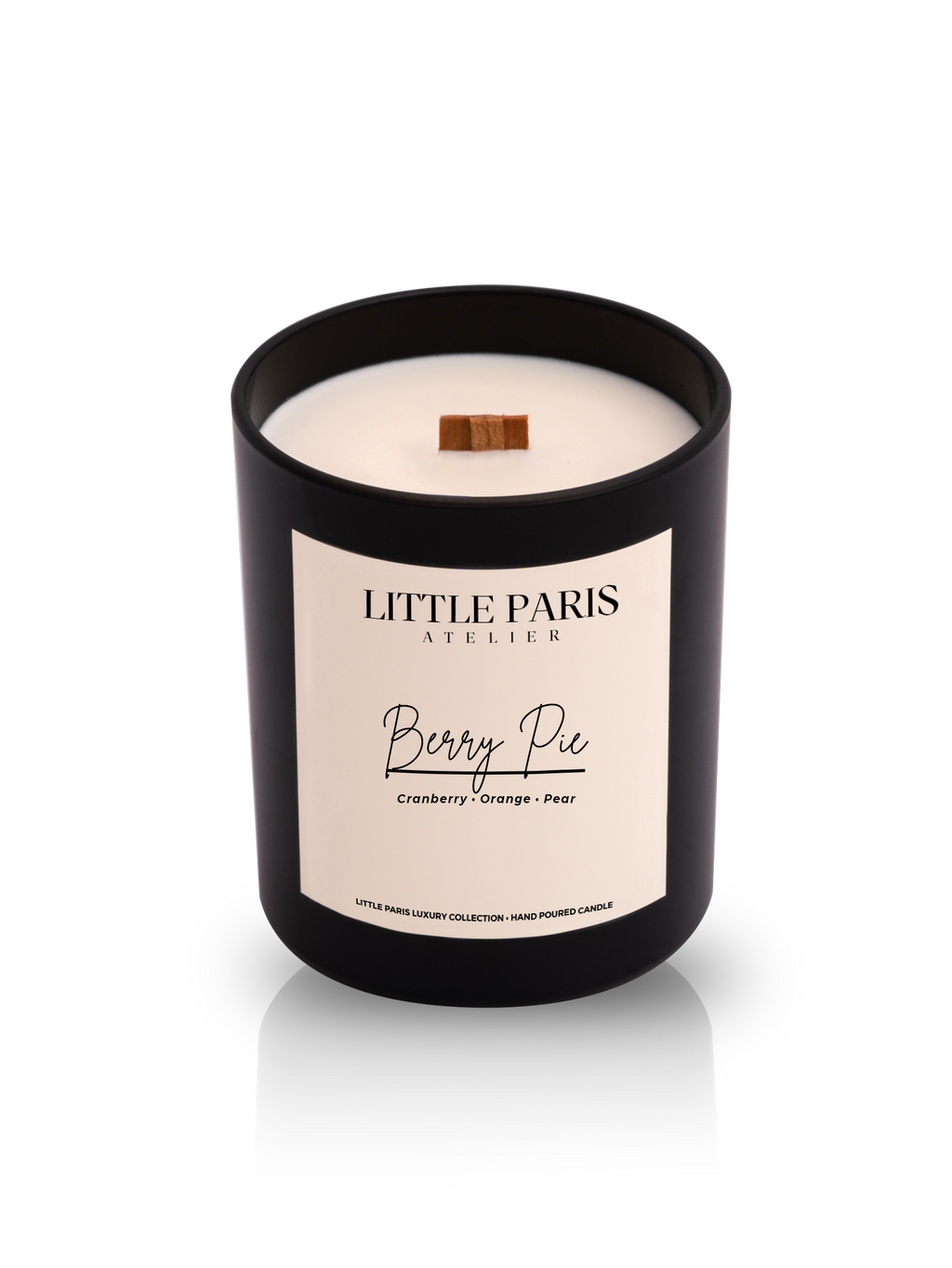 Lumânare parfumată Berry Pie - Merișoare • Portocale • Pere Lumânare parfumată Little Paris Atelier