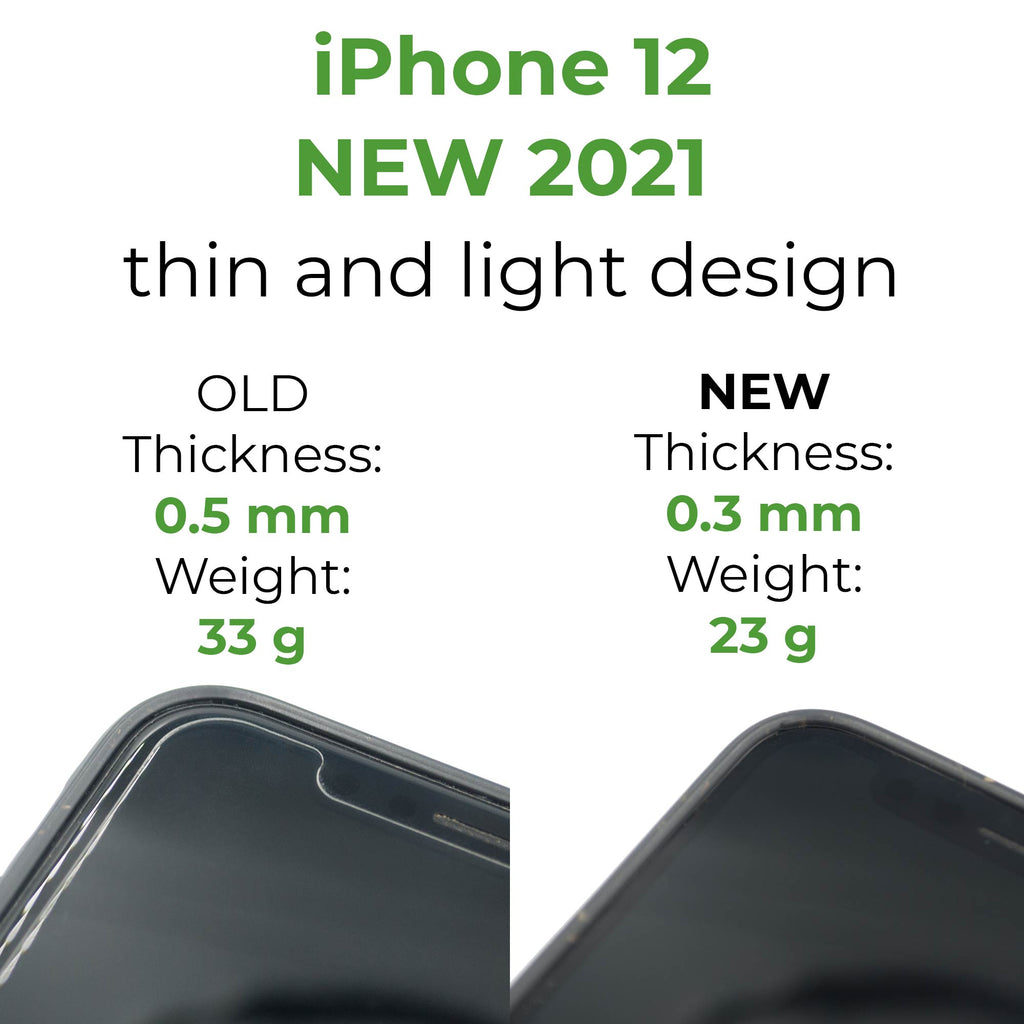 Husă de telefon personalizabilă, biodegradabilă - Neagră