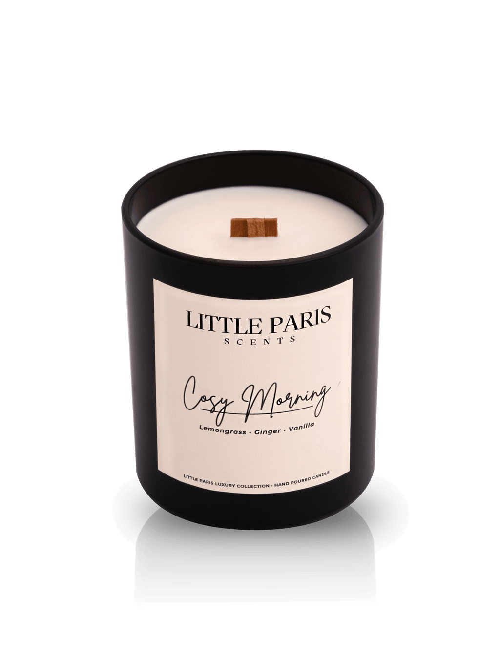 Lumânare parfumată Cosy Morning - Lemongrass • Ghimbir • Vanilie Little Paris Atelier