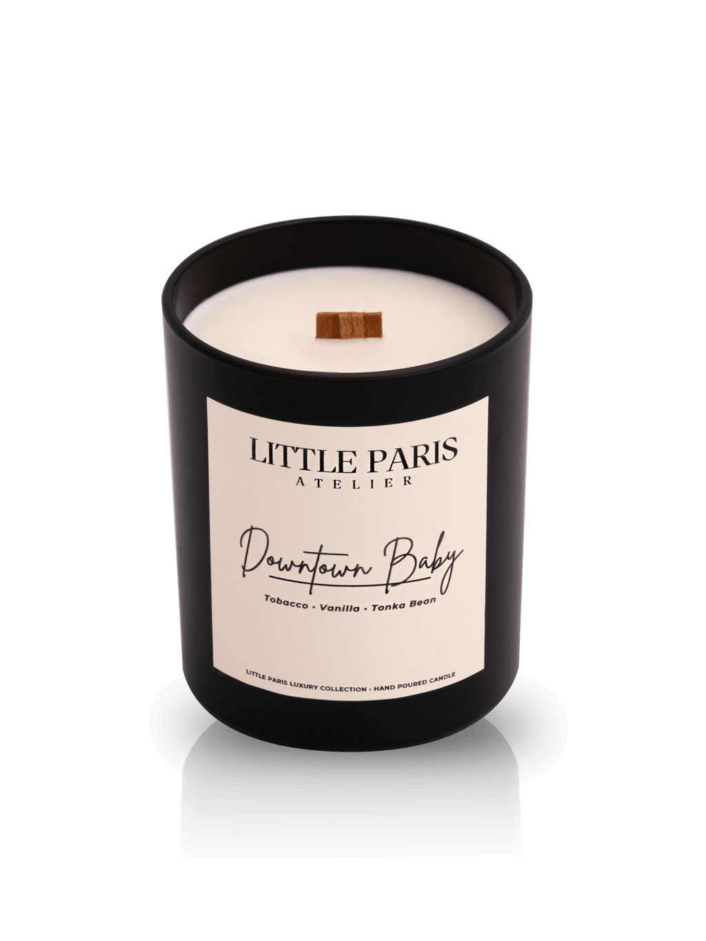 Lumânare parfumată Downtown baby - Tabac •  Vanilie • Boabe de Tonka Little Paris Atelier