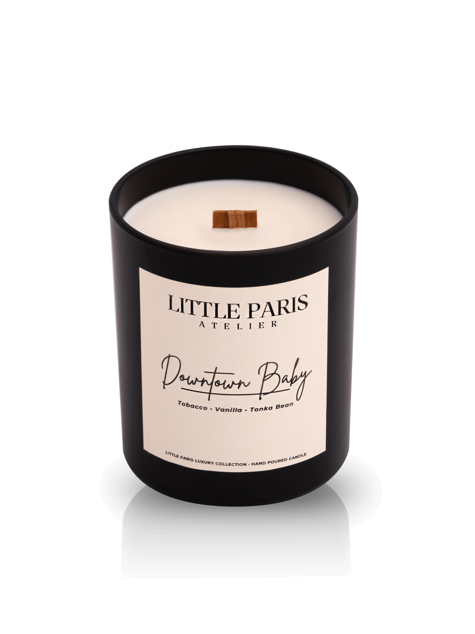 Lumânare parfumată Downtown baby - Tabac •  Vanilie • Boabe de Tonka Little Paris Atelier