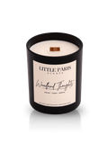 Lumânare parfumată Woodland Thoughts - Vetiver •  Lemn de Cedar • Șofran Little Paris Atelier