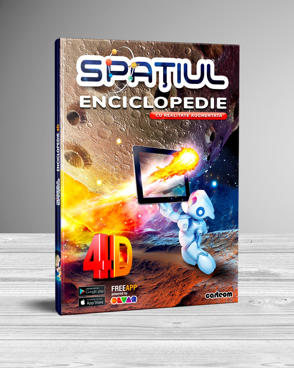 Spaţiul-Encilopedie cu Realitate Augmentată, 4D Carteom
