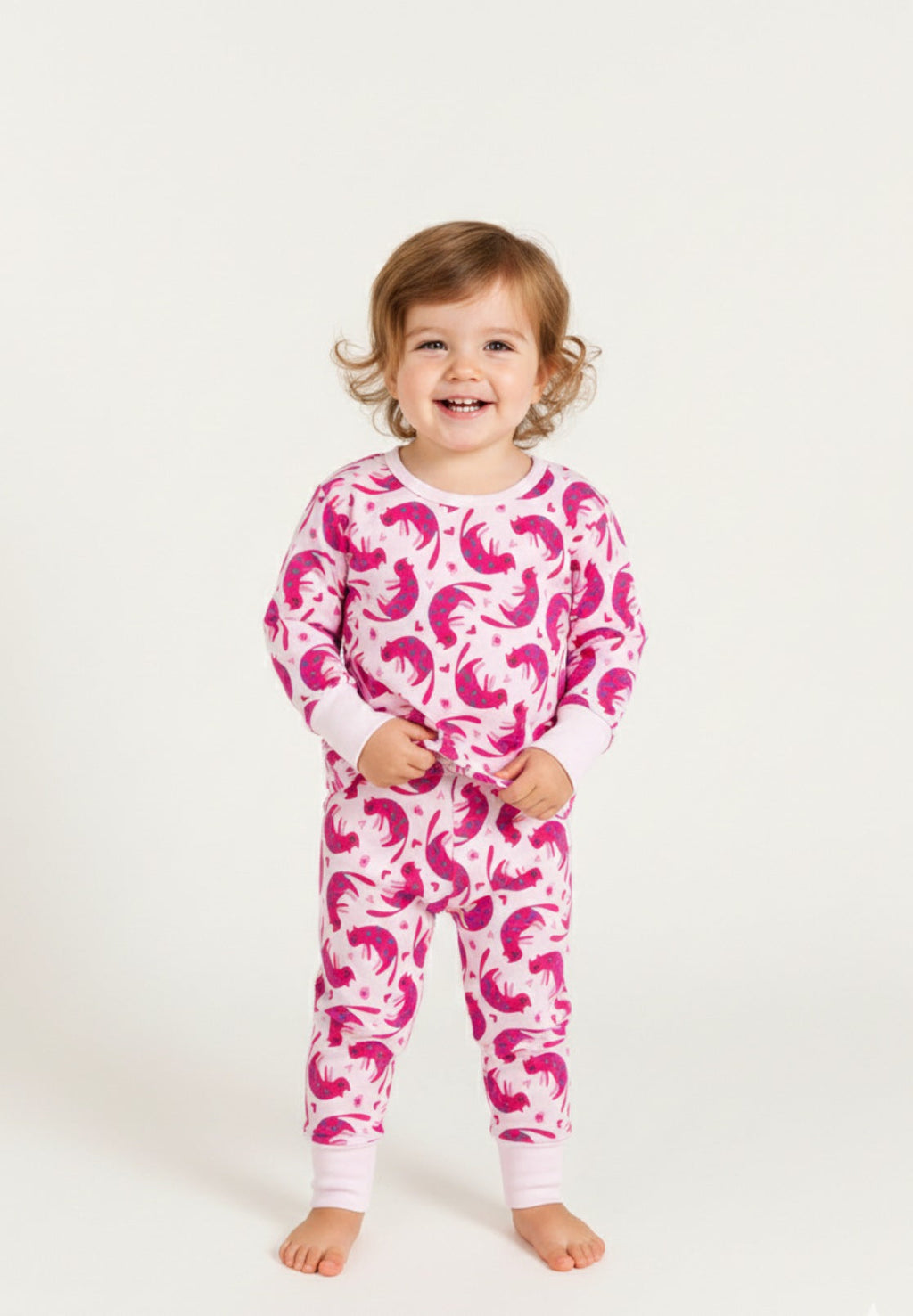 Pijama Copii CuteCat Bumbac Sofiaman.ro