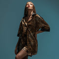 Camasa dama animal print oversized Savanah Carolina D
