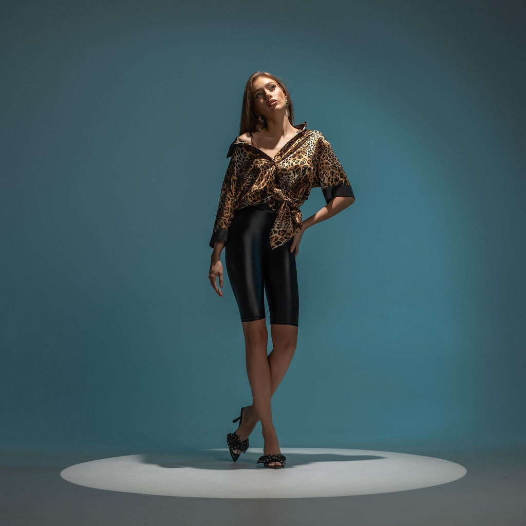 Camasa dama animal print oversized Savanah Carolina D