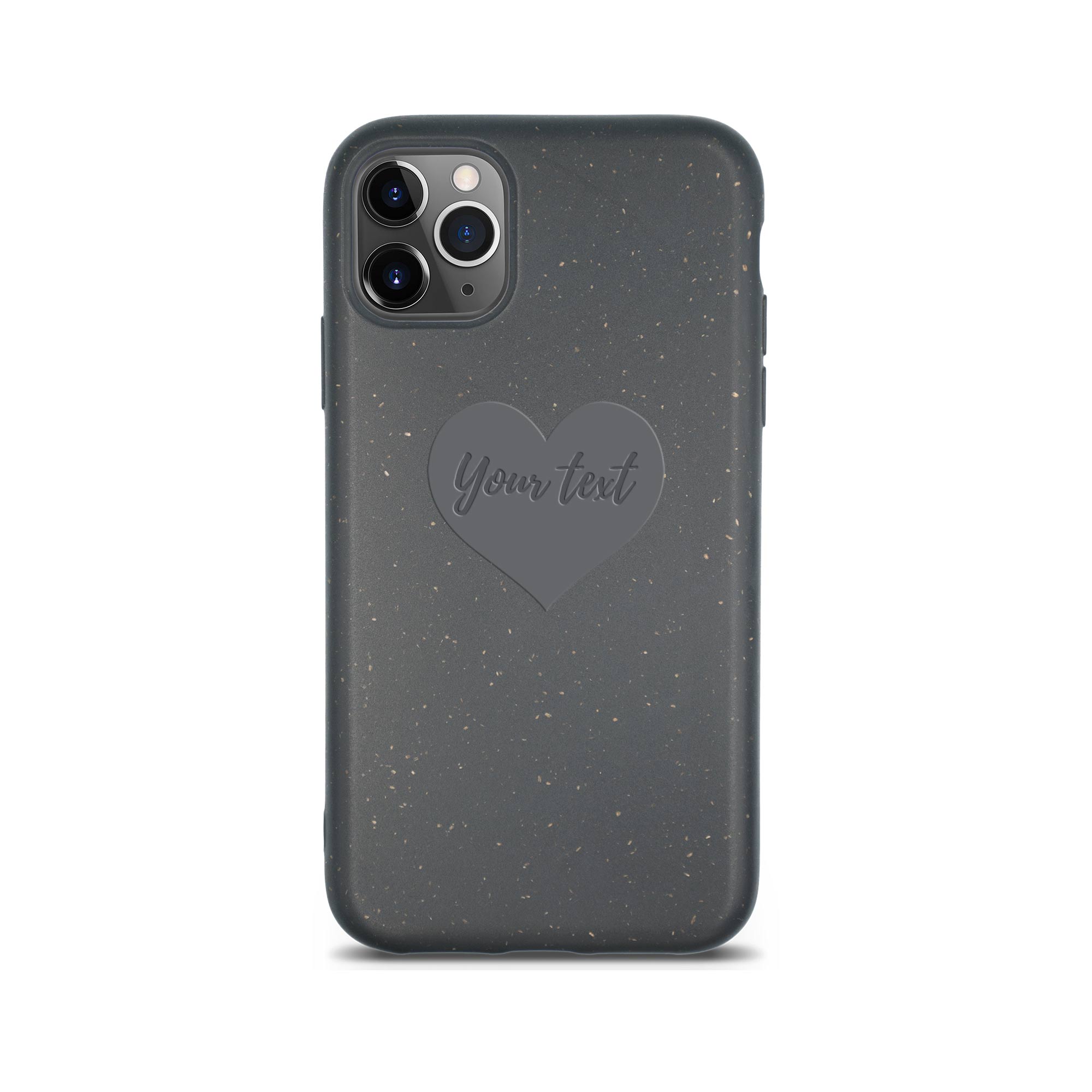 Husă de telefon personalizabilă, biodegradabilă - Neagră