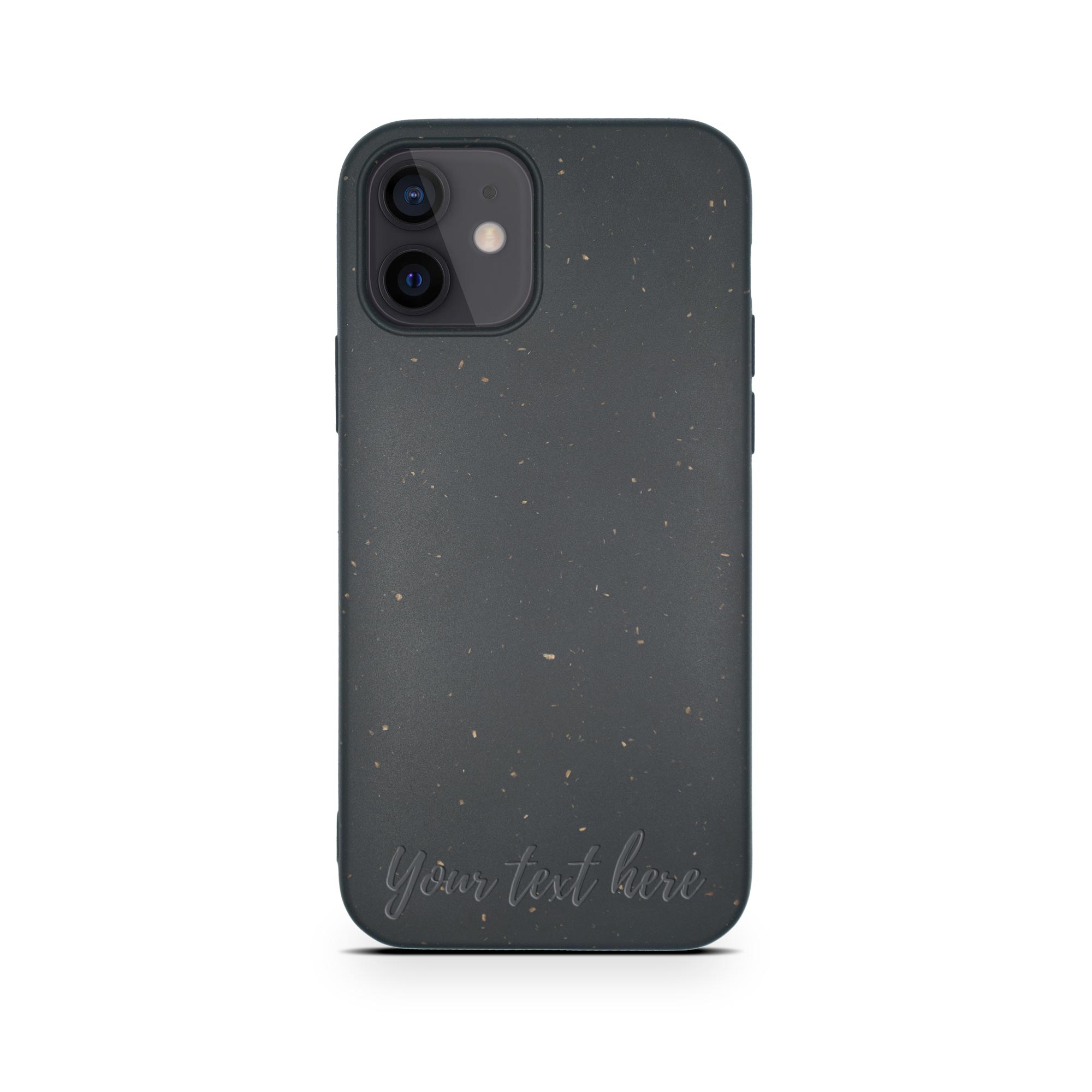Husă de telefon personalizabilă, biodegradabilă - Neagră