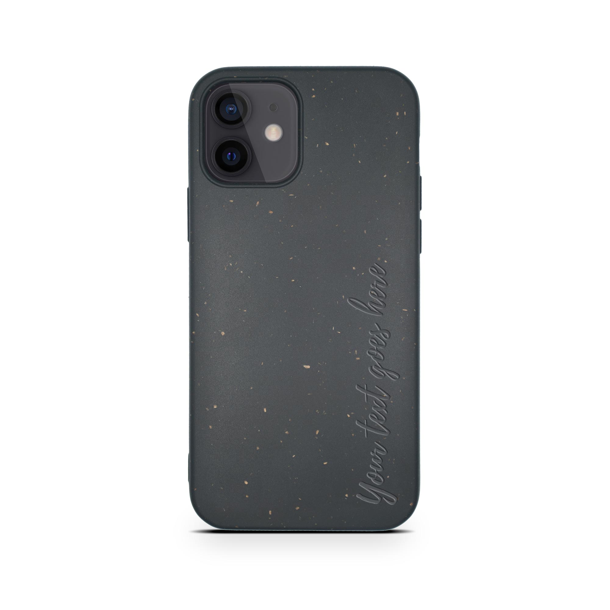 Husă de telefon personalizabilă, biodegradabilă - Neagră