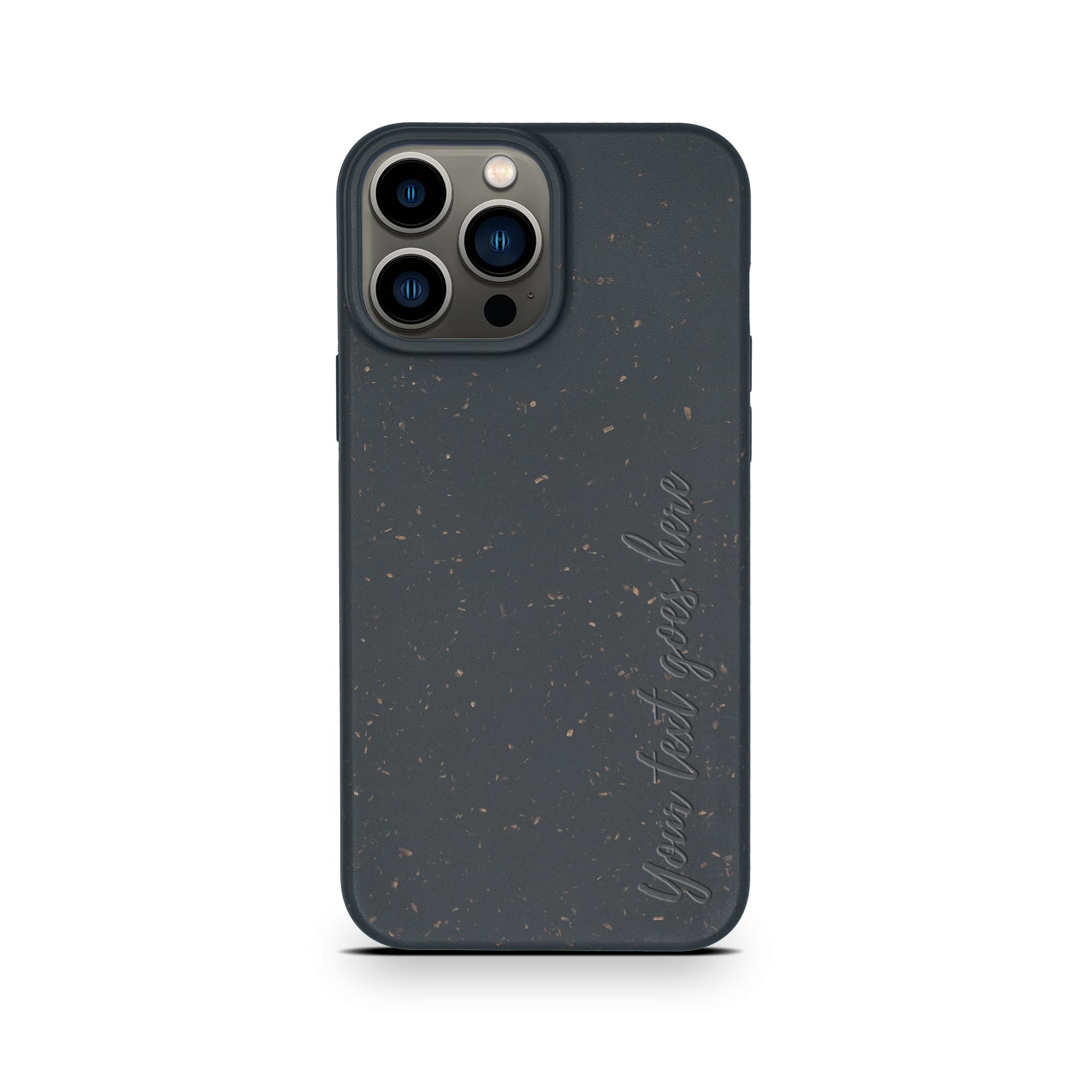 Husă de telefon personalizabilă, biodegradabilă - Neagră