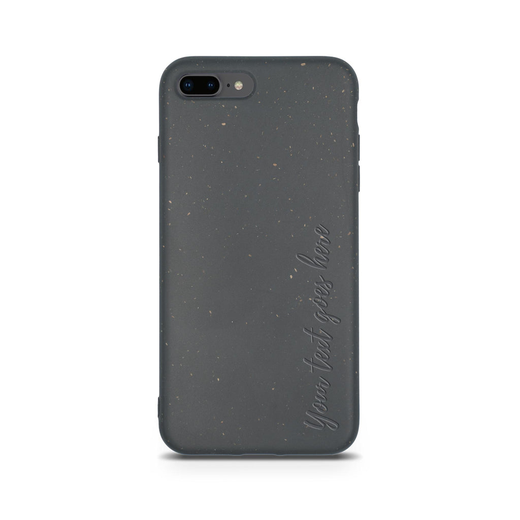 Husă de telefon personalizabilă, biodegradabilă - Neagră