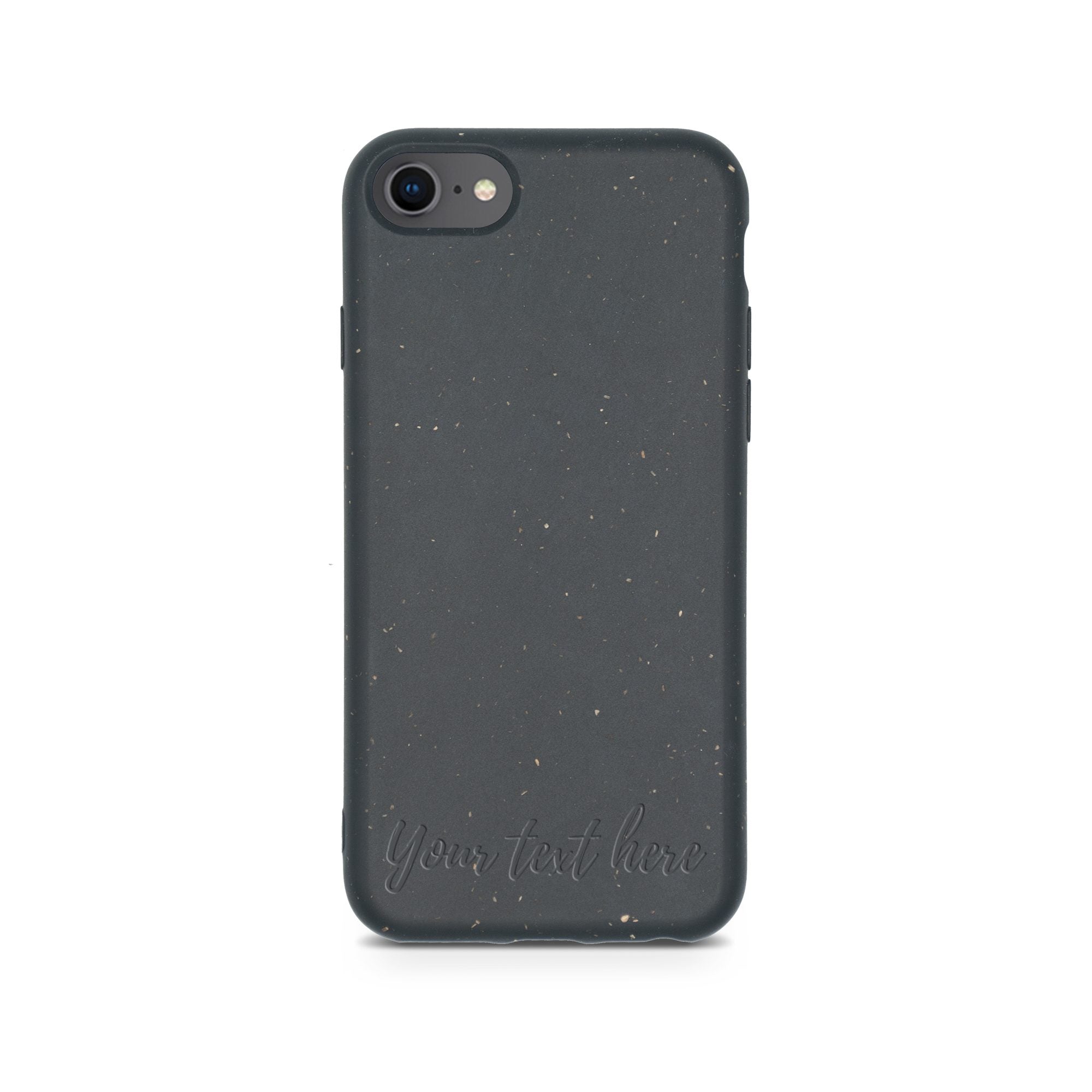 Husă de telefon personalizabilă, biodegradabilă - Neagră