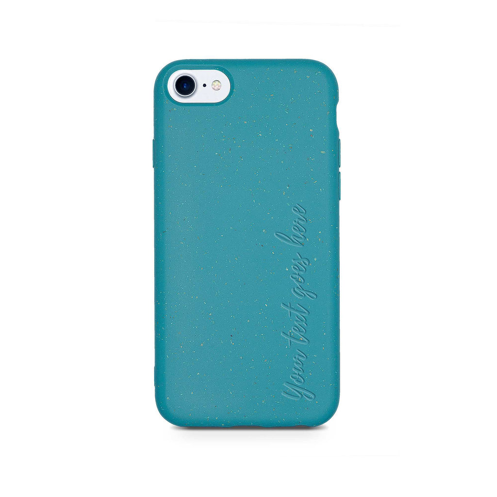 Husă de telefon personalizabilă, biodegradabilă - Albastru Ocean