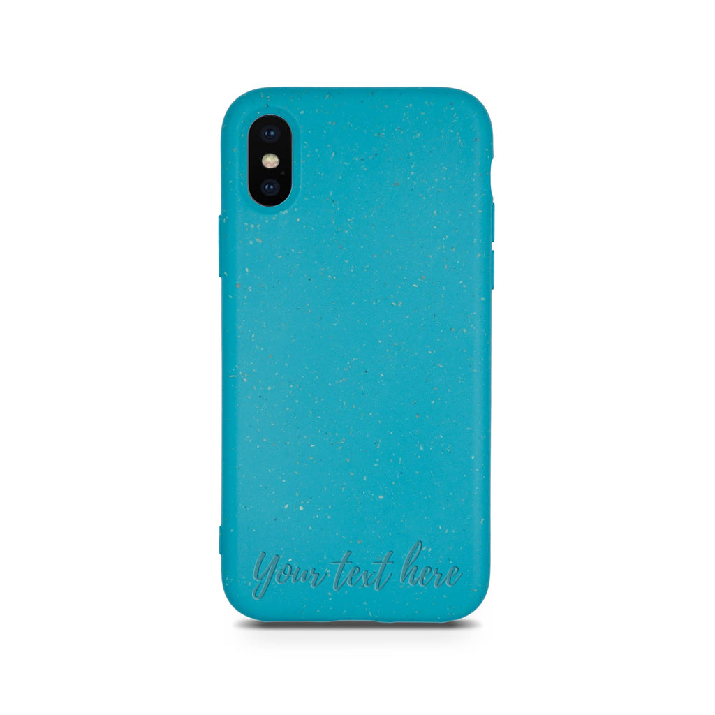 Husă de telefon personalizabilă, biodegradabilă - Albastru Ocean