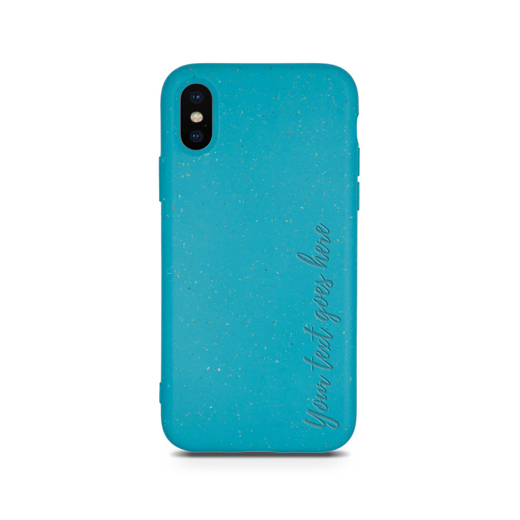 Husă de telefon personalizabilă, biodegradabilă - Albastru Ocean