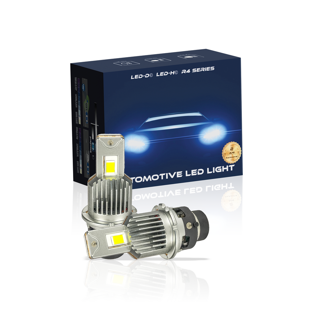 Kit LED D2S | D2R LUSMAR™ LED-D© 6000k 10000 lumeni 70W / set Canbus - fara eroare LEDUL.ro
