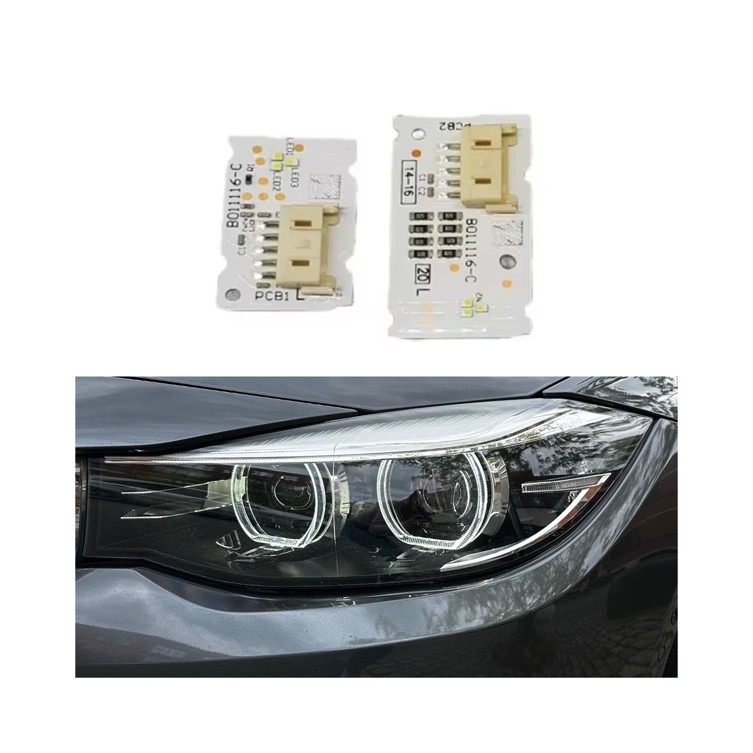 Modul DRL BMW F34 înlocuitor OEM 63117470425 63117470426 LEDUL.ro