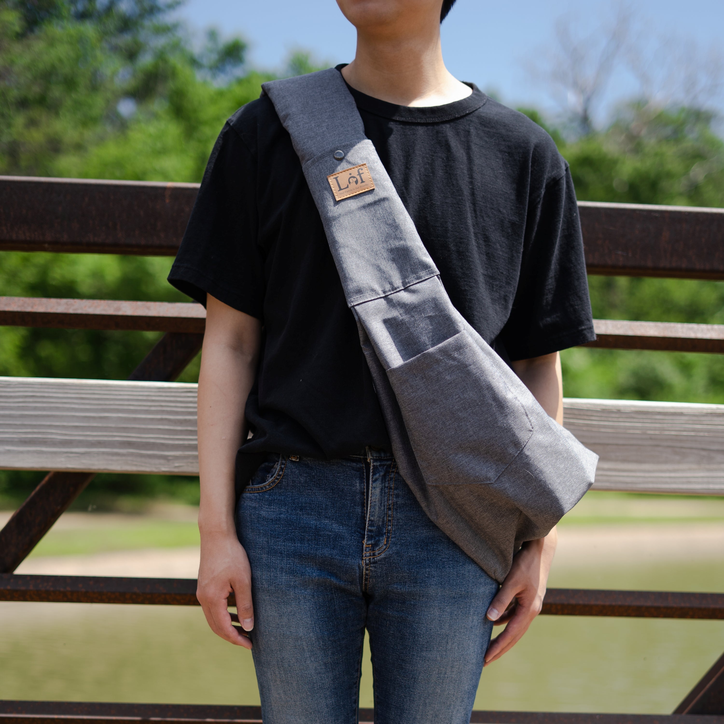 Lof Mesh Pet Sling Bag - Comfortable & Hands-Free Travel for Small - Cart2u.ro