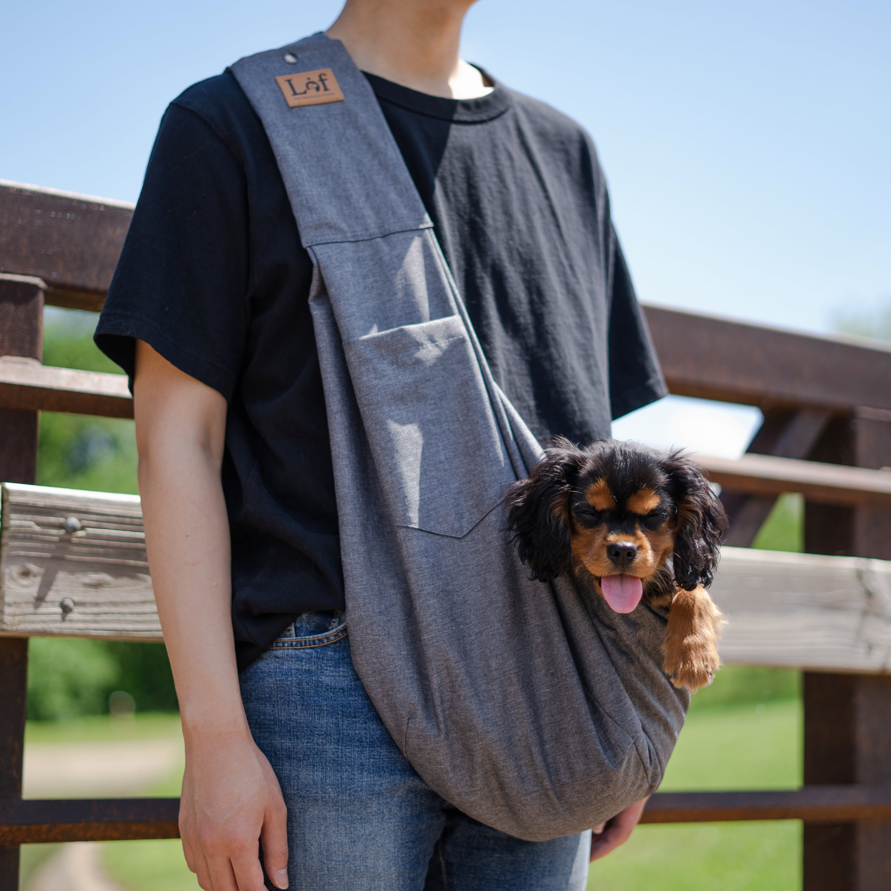 Lof Mesh Pet Sling Bag - Comfortable & Hands-Free Travel for Small - Cart2u.ro