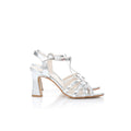 Heeled Sandal Argent | T-strap FARFA