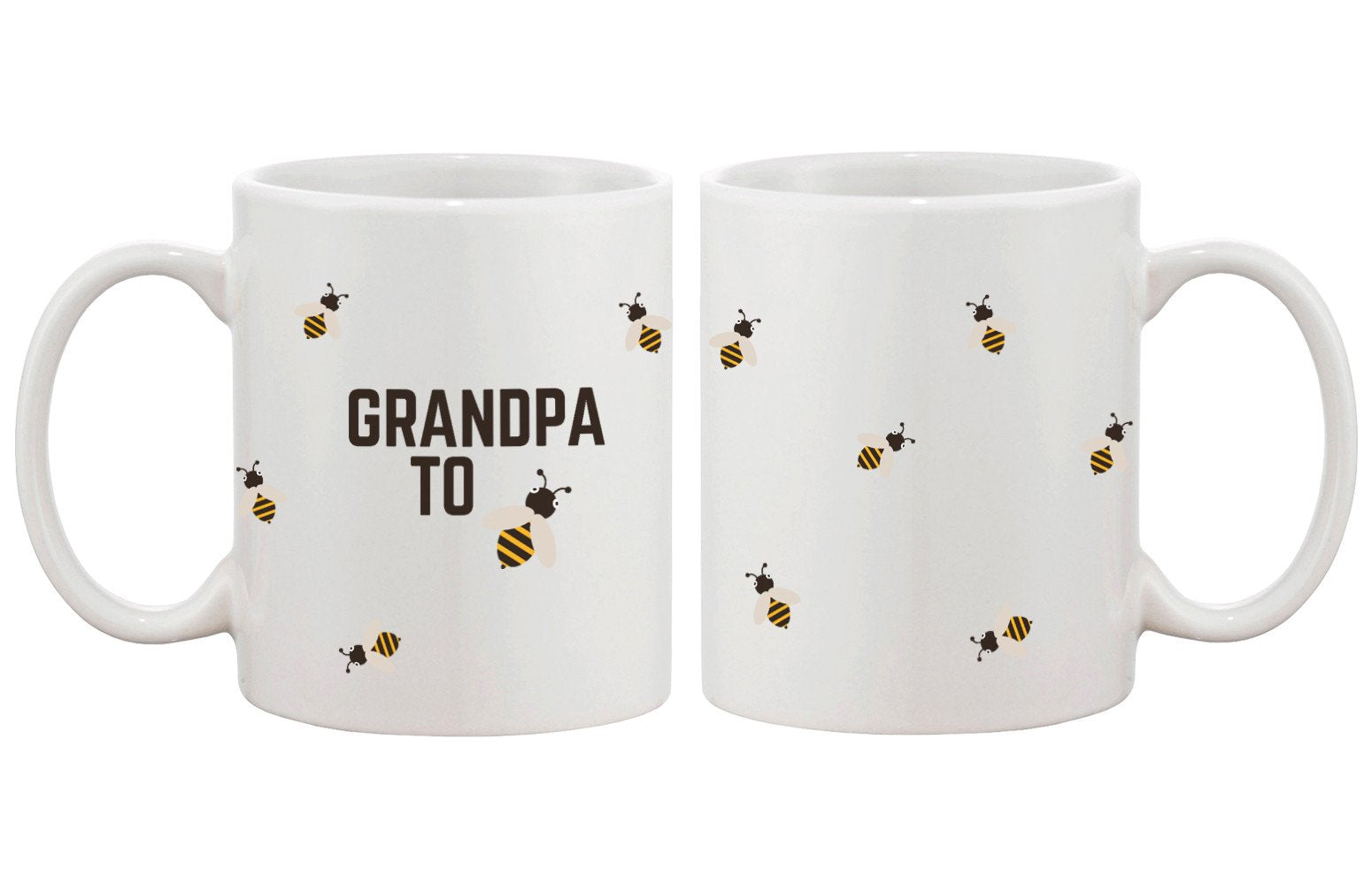 Grandpa To Bee Funny Mug Cup- Cute Design Printed - Cart2u.ro