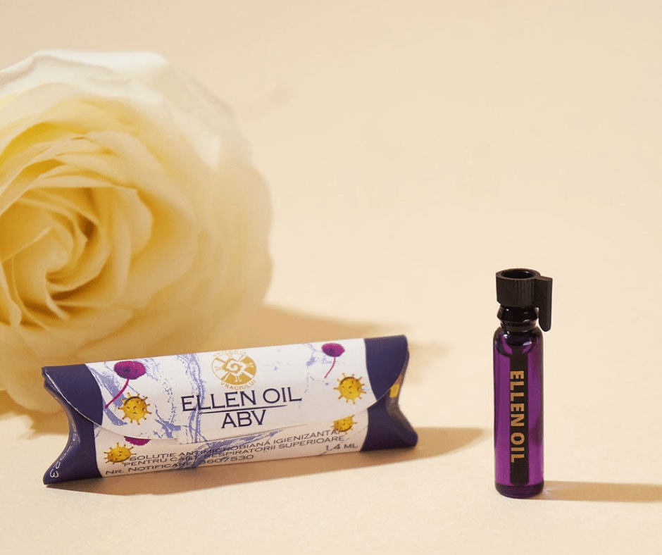 Ellen Oil ABV – Antiviral Natural cu 13 Terpene | Protecție Căi Respiratorii Spiteria Vraciului