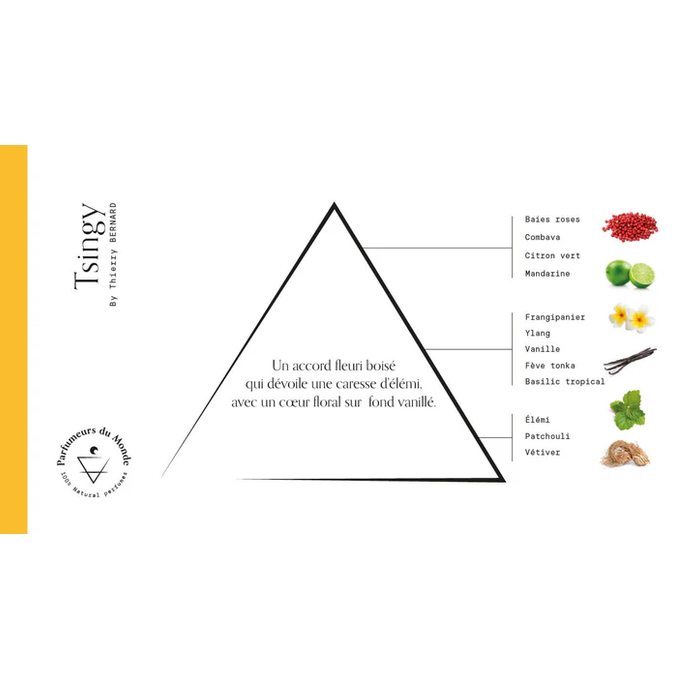 Apa de parfum, Tsingy, 50ml by Thierry BERNARD parfumedu
