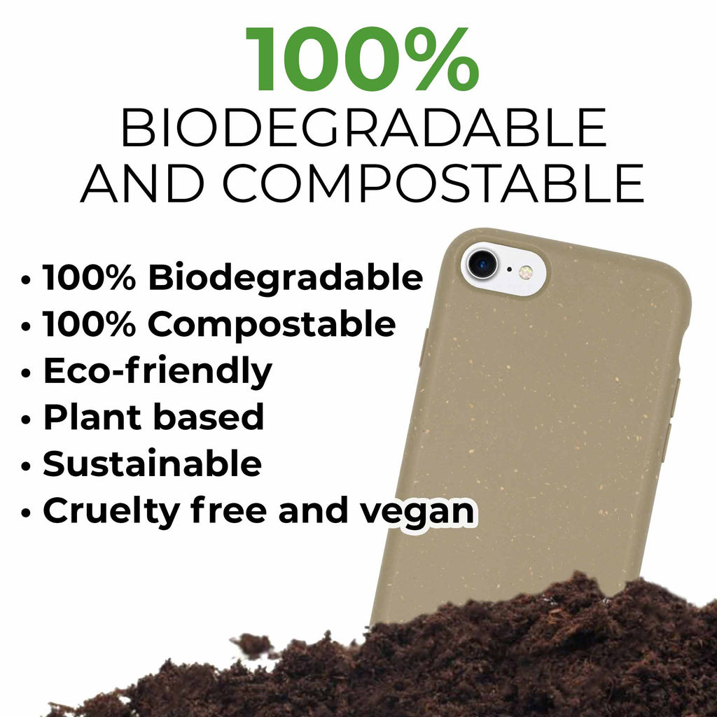 Husă de telefon biodegradabilă - Verde măsliniu