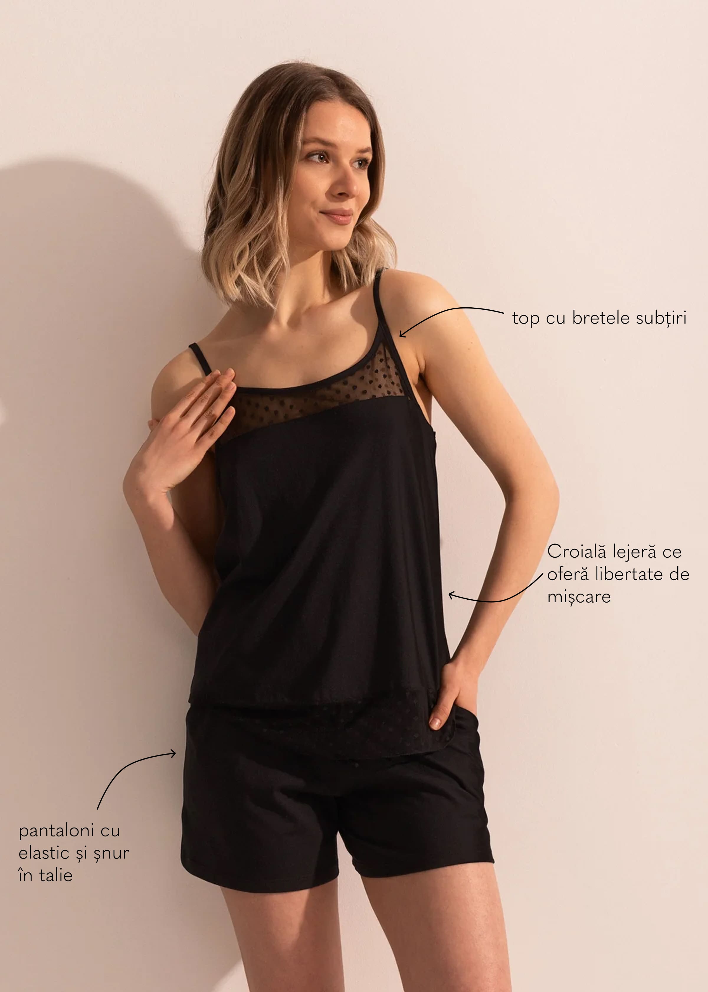 Pijama Damă Freya Modal Sofiaman.ro