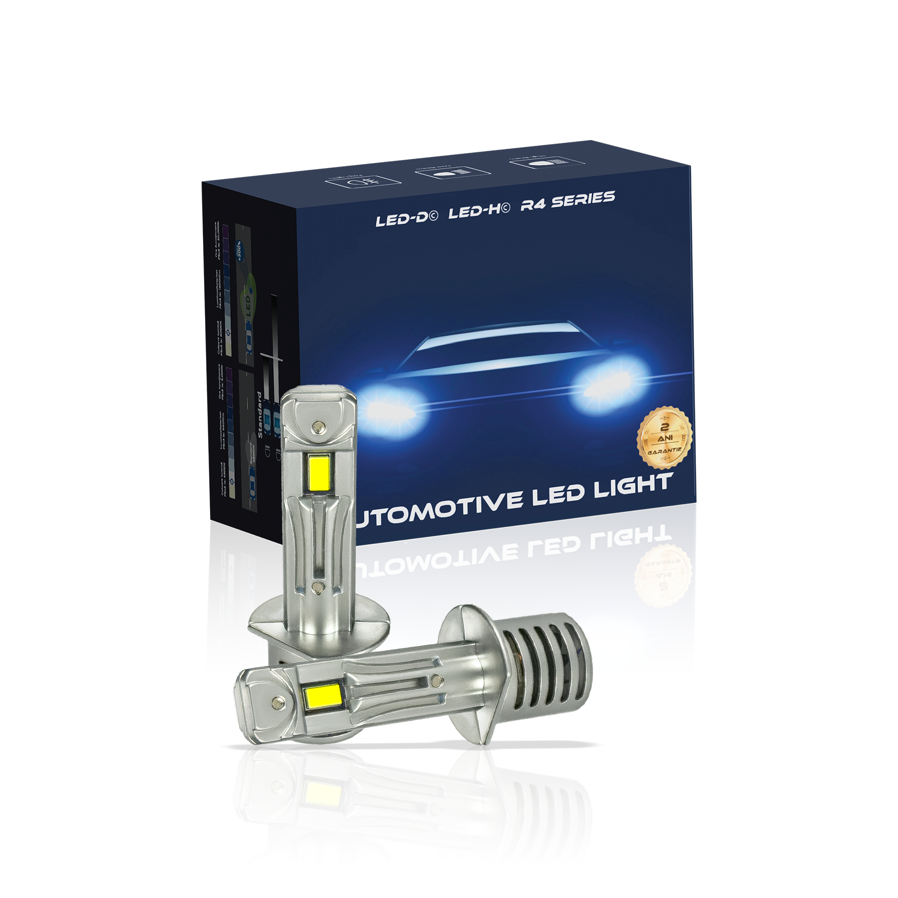 Kit led H1 LUSMAR™ LED-H© 6500k 4800 lumeni 48W/set LEDUL.ro
