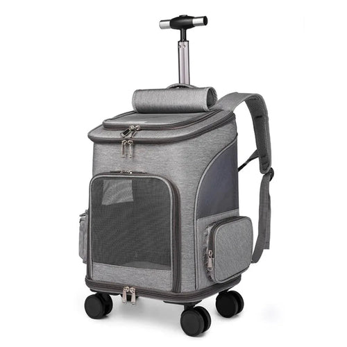 Large Capacity Portable Pet Backpack Adjustable Lightweight Breathable - Cart2u.ro