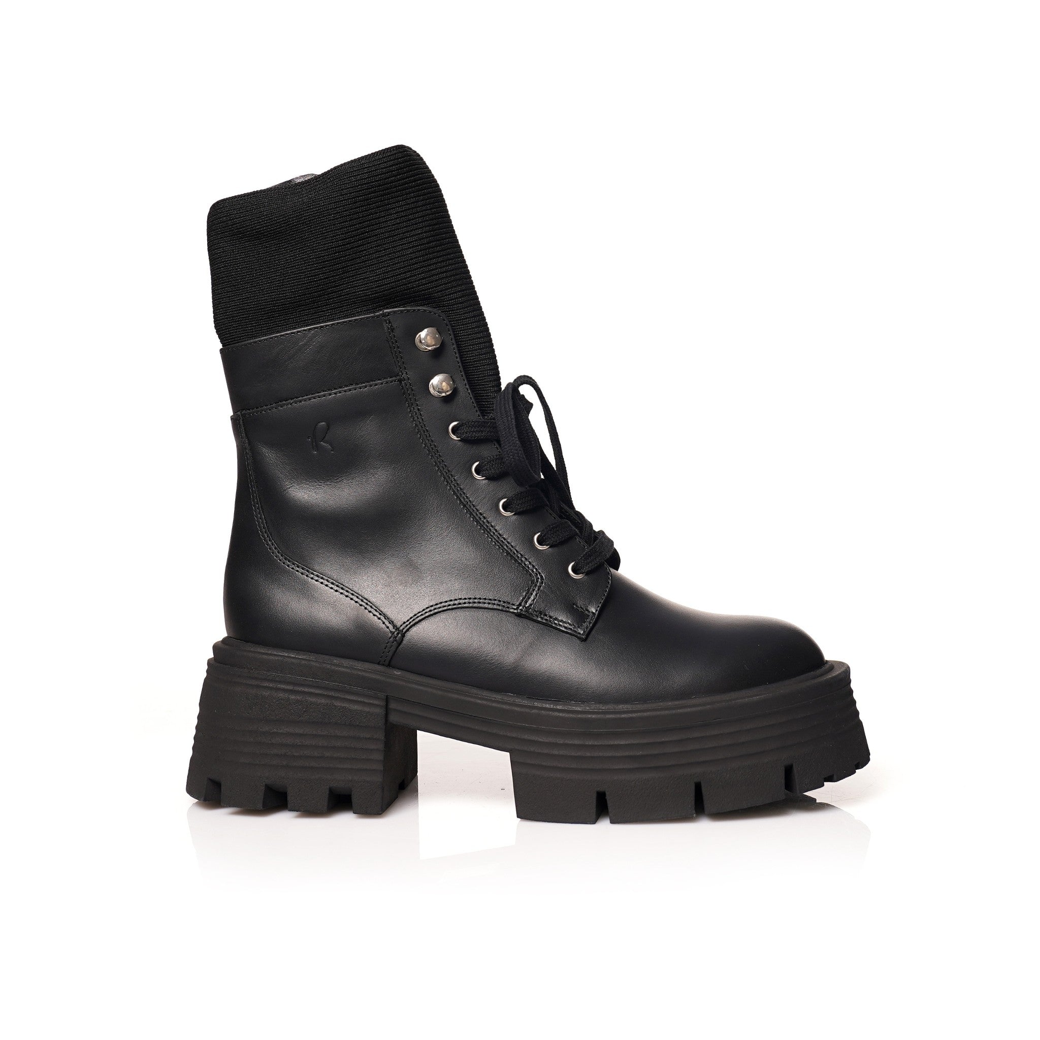 Brodequin Noir | Chaussette FARFA