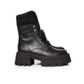 Brodequin Noir | Chaussette FARFA