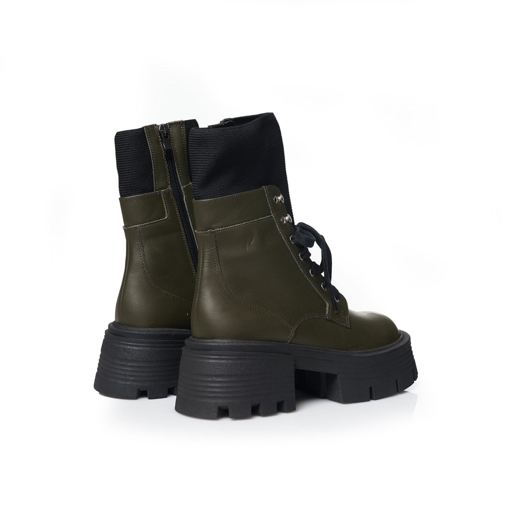 Brodequin Vert | Chaussette FARFA
