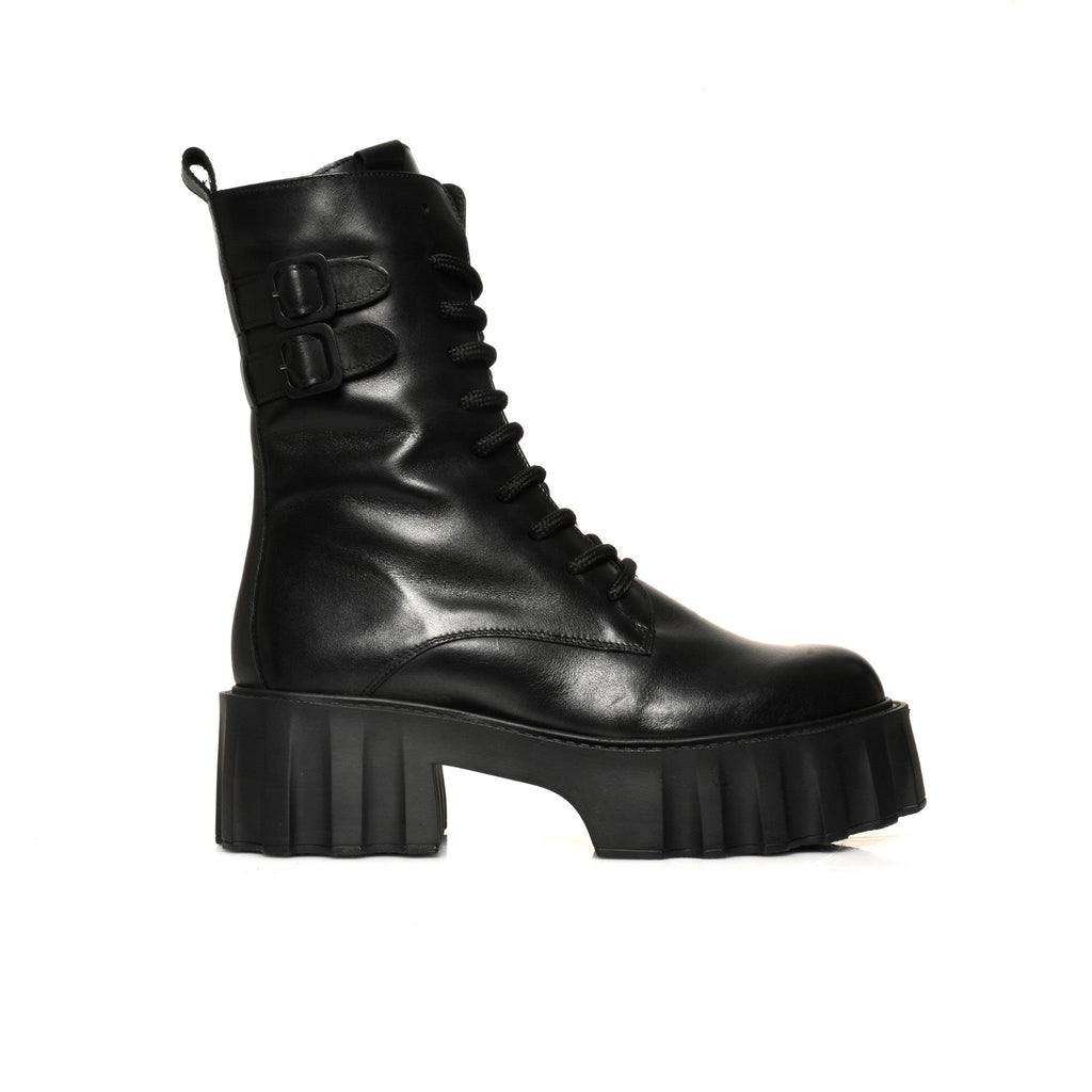 Brodequin Chunky Noir FARFA