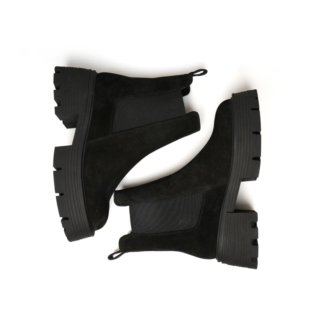 Chelsea Suede Noir FARFA