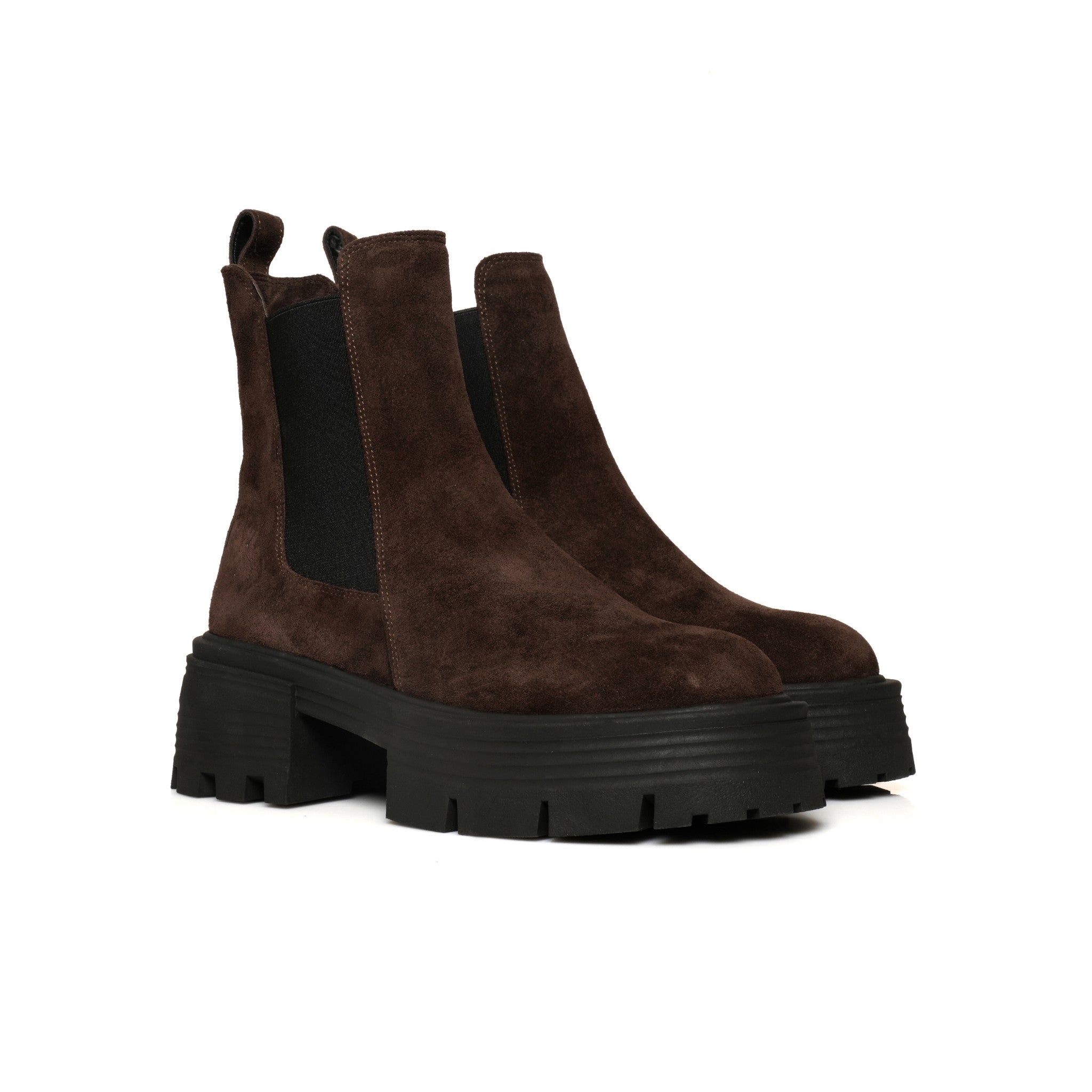 Chelsea Suede Chocolat FARFA