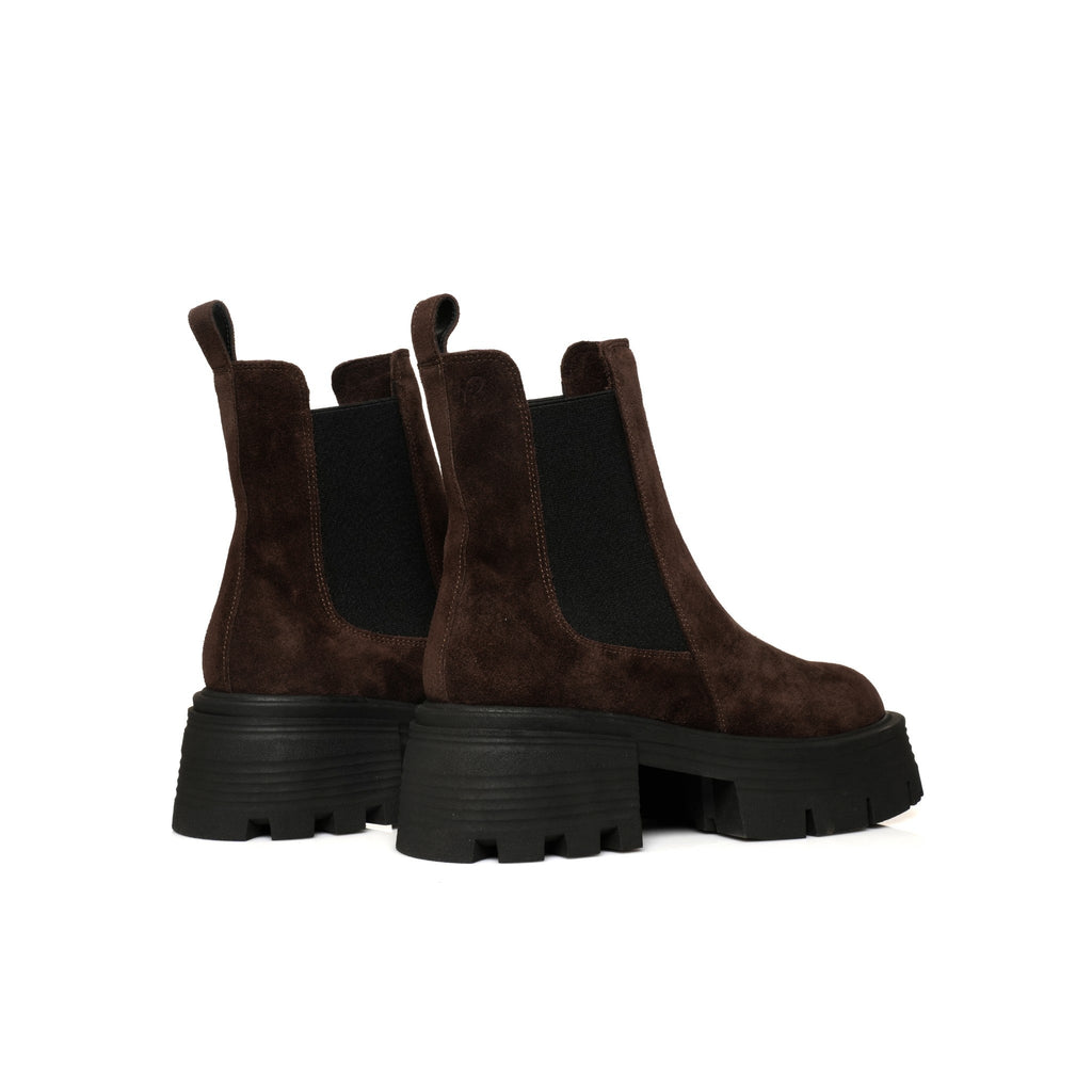 Chelsea Suede Chocolat FARFA