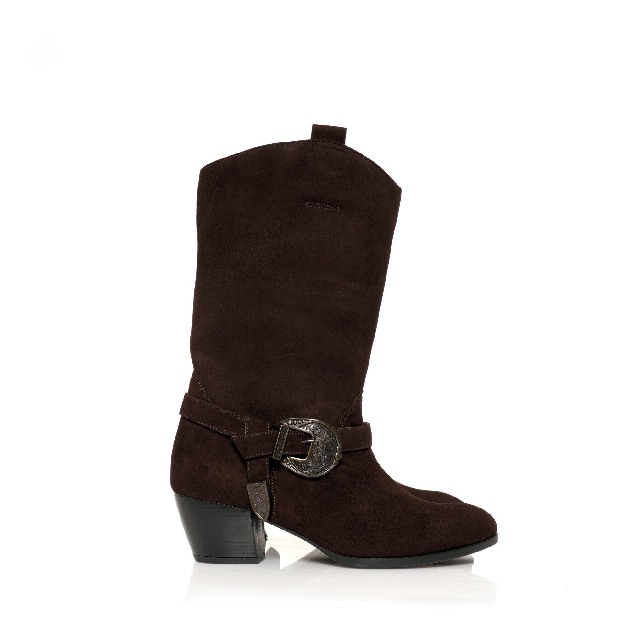 Santiag Chocolate Suede FARFA