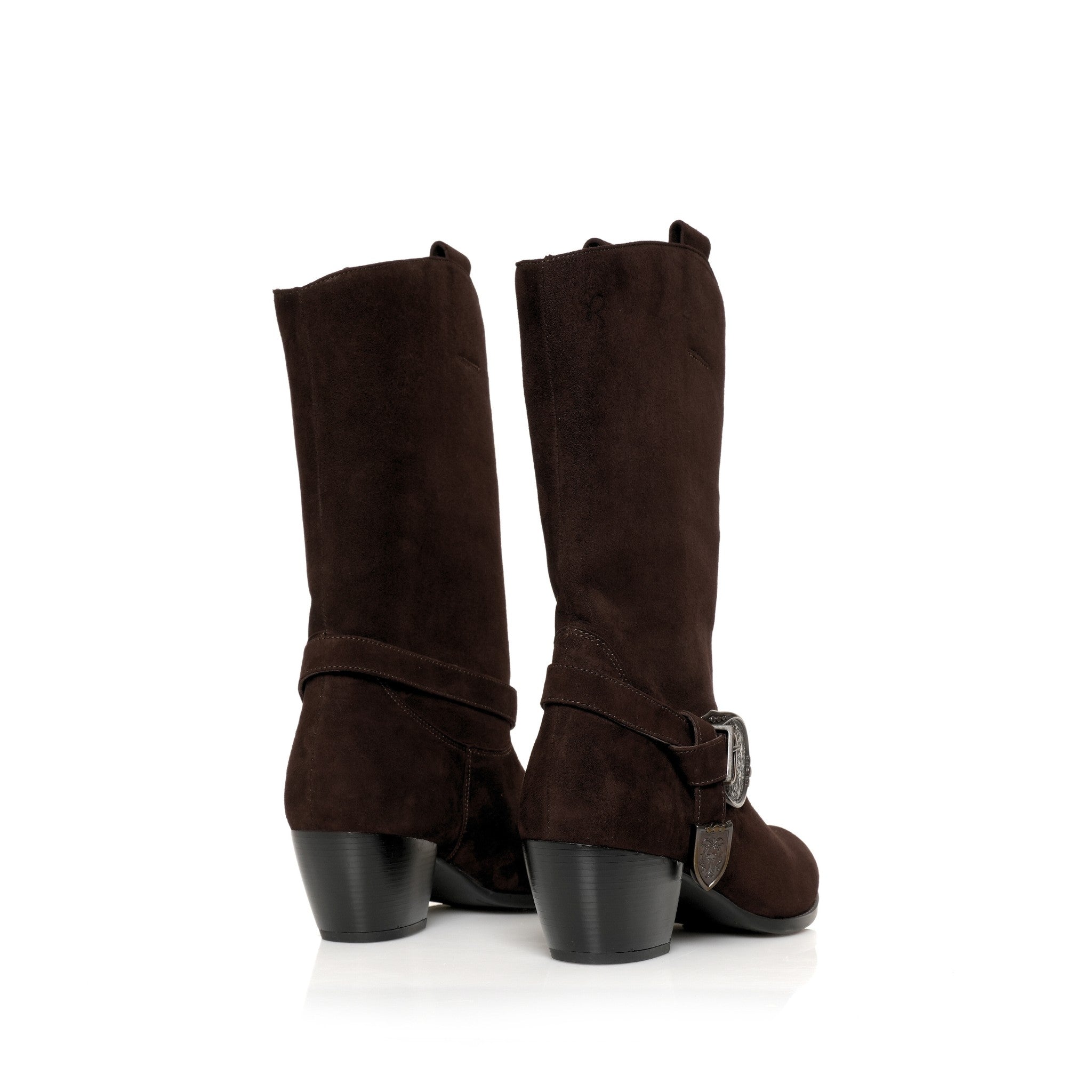 Santiag Chocolate Suede FARFA