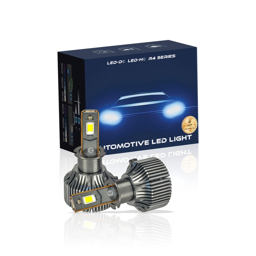 Kit led H3 LUSMAR™ LED-H© 6000k 15000 lumeni 110W/set Canbus - fara eroare LEDUL.ro