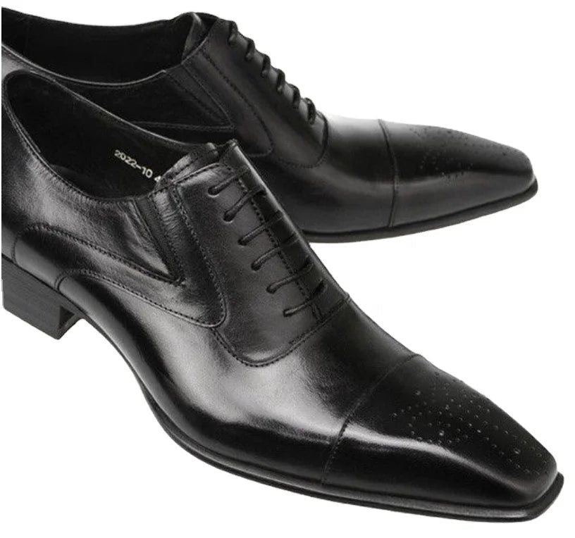 NX004 Pointed Toe Design Men's Wedding Evening Party Wear Shoes Male - Cart2u.ro
