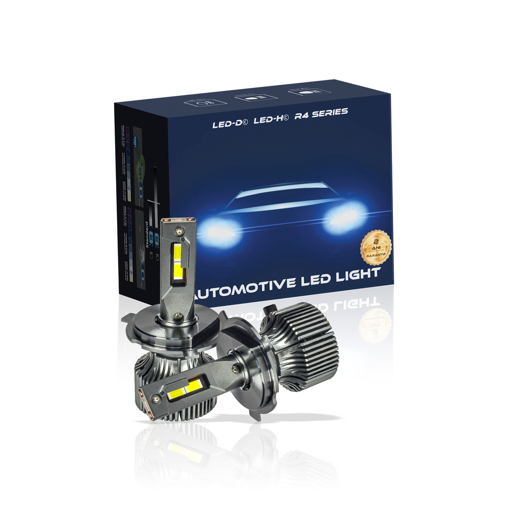 Kit led H4 LUSMAR™ LED-H© 6000k 15000 lumeni 110W/set Canbus - fara eroare LEDUL.ro