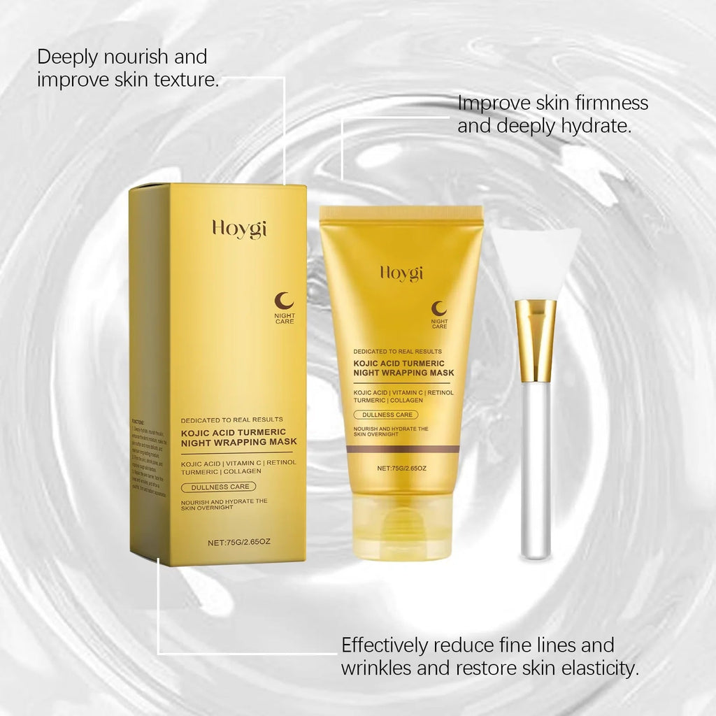 Herbal Turmeric Collagen Peel-Off Face & Body Mask Cream Gentle - Cart2u.ro